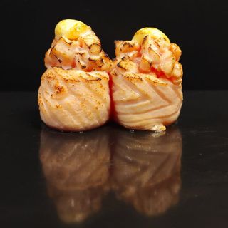 27b Salmon aburi