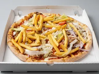 Pizza kebab completa