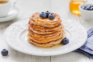 Pancake crema, amarene