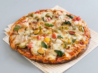Pizza zucchine e stracchino XL