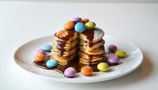 Pancake Nutella, smarties
