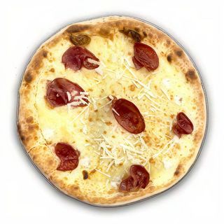 Pizza bianca innamorata