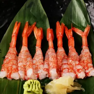 229. Sashimi gambero rosso 9 pezzi