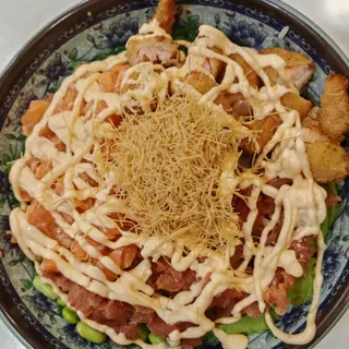 poke grante +takoyaki