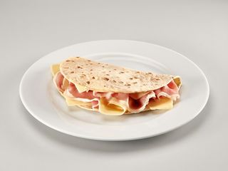 Piadina con speck e brie