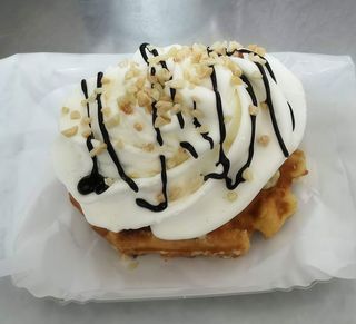 Waffel gelato