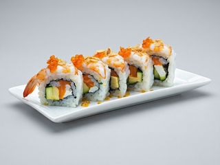 Uramaki ebi flower roll - 8 pezzi