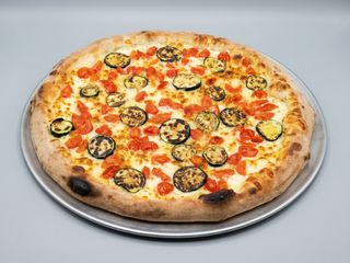 Pizza con zucchine