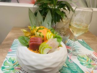 Sashimi misto - 9 fette