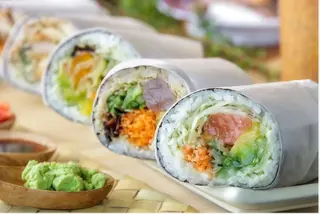 Rice burrito