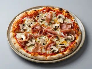 Crudo e porcini normale