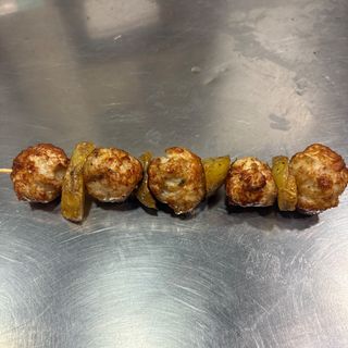 Spiedino polpette pollo e tacchino