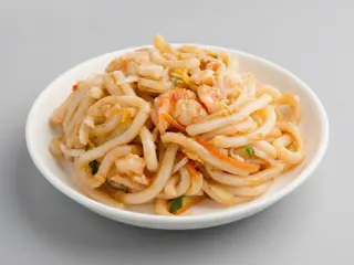 162. Udon con gamberetti