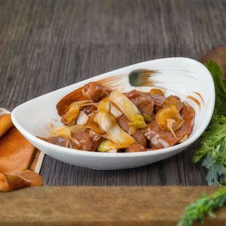 135. Manzo funghi e banbù