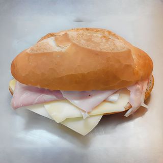 Panino prosciutto cotto e fontina
