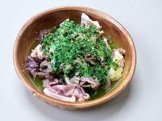 Lampredotto solo salsa verde