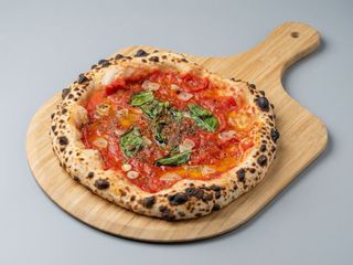 Pizza marinara mezzo metro