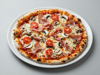 Prosciutto e funghi