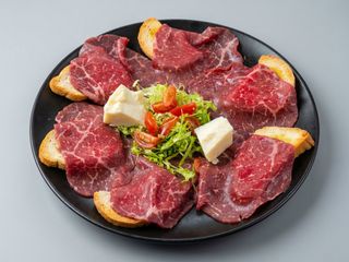 Carpaccio di Black Angus marinato