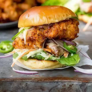 Chicken burger