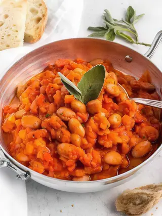Fagioli al sugo