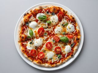 Pizza Margherita con bufala