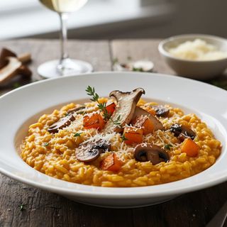 Risotto con verdure di stagione