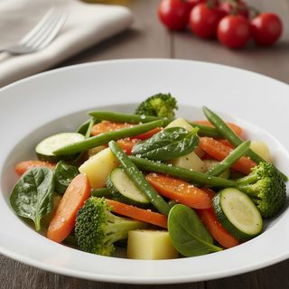 Verdure miste al vapore