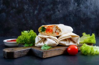 Piadina falafel piccola