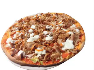 Pizza kebab normale