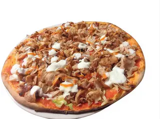 Pizza kebab completa