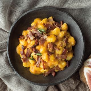 Gnocchetti alla zucca e speck