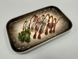 Nigiri maguro flambè