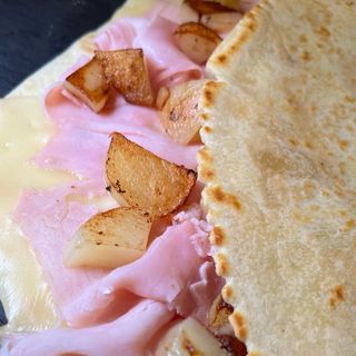 Cotto, gorgonzola, patate lesse