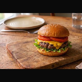 Hamburger gourmet 1