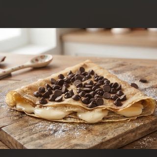 Nocciolata bianca e gocce di fondente