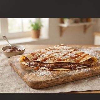 Nutella, cocco, caramello