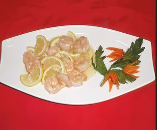 Cp4. Gamberi con salsa limone
