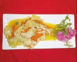Cp5. Pollo con salsa al curry