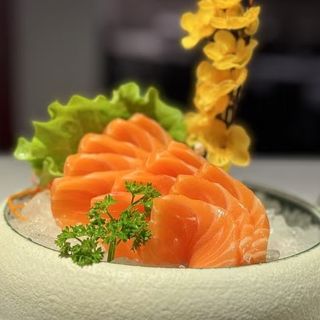 Sa1. Sashimi sake - 6 pezzi