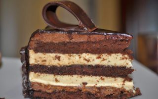 Tortina sette veli al cioccolato