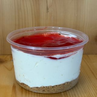 Cheesecake al cucchiaio gusto fragola
