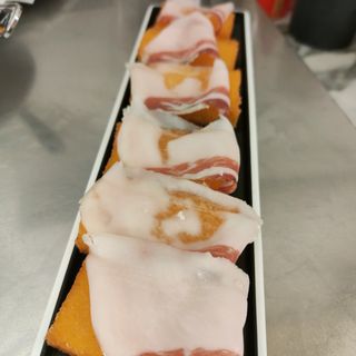 Polenta con il lardo