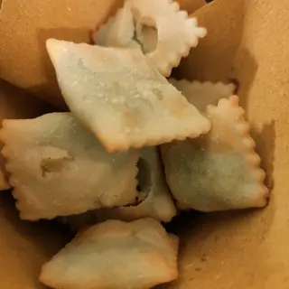 Chizze di erbazzone - raviolini ripieni fritti