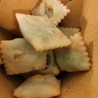 Chizze di erbazzone - raviolini ripieni fritti