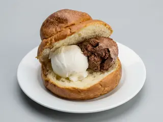 Brioche con gelato