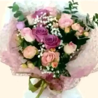 bouquet sulle tonalità del rosa fuxia