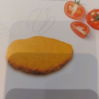 Panino con cotoletta e formaggio