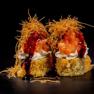 46 Hosso maki spicy sake - 8 pezzi