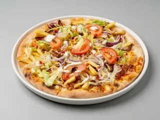 Pizza kebab completa 